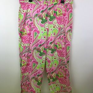 Island Republic Capri Pants Size 12 Bright Colors